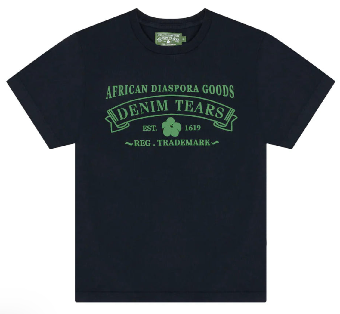 Denim Tears Tee ADG navy