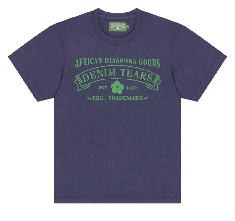 Denim Tears Tee ADG purple