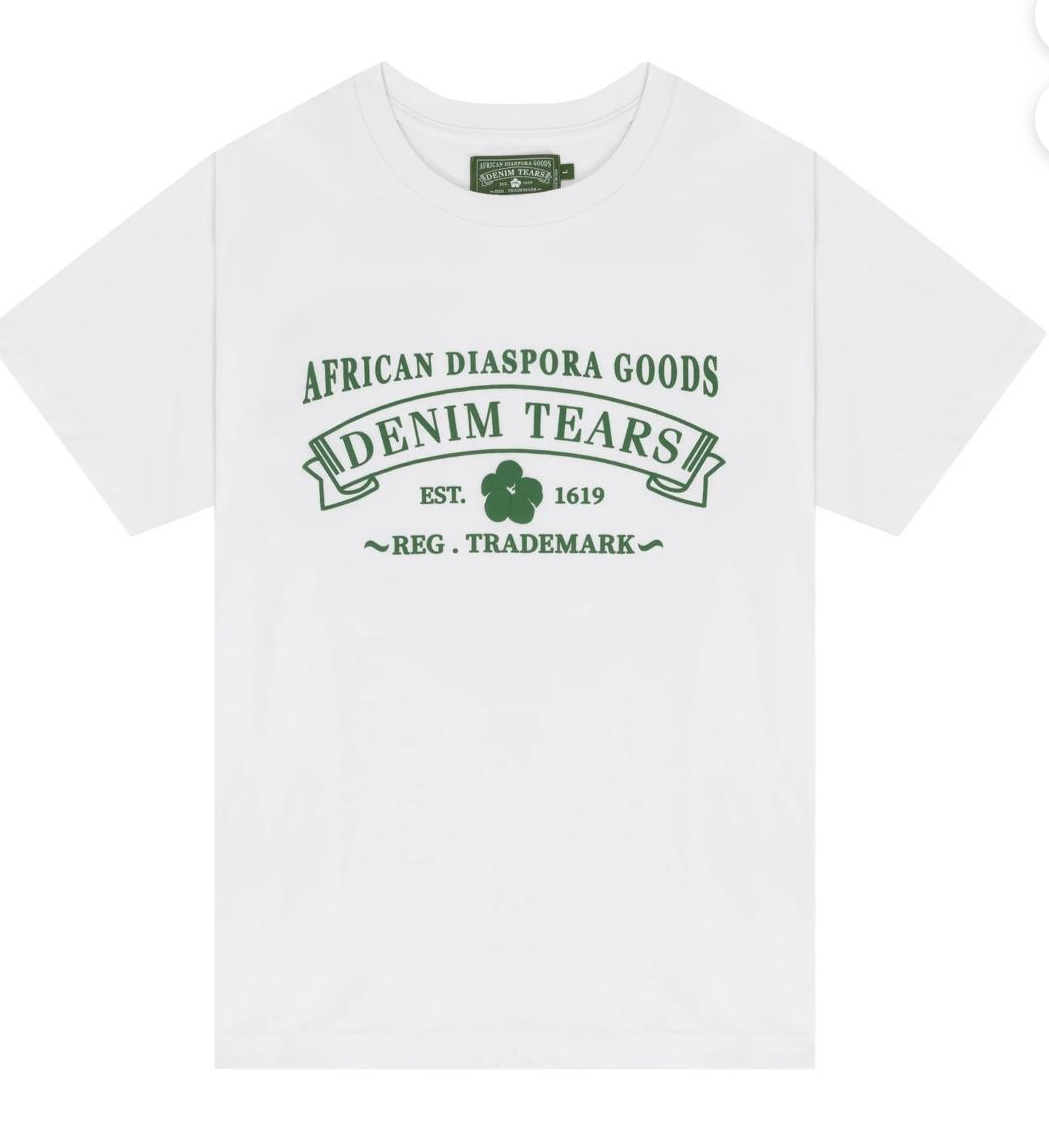 Denim Tears Tee ADG white