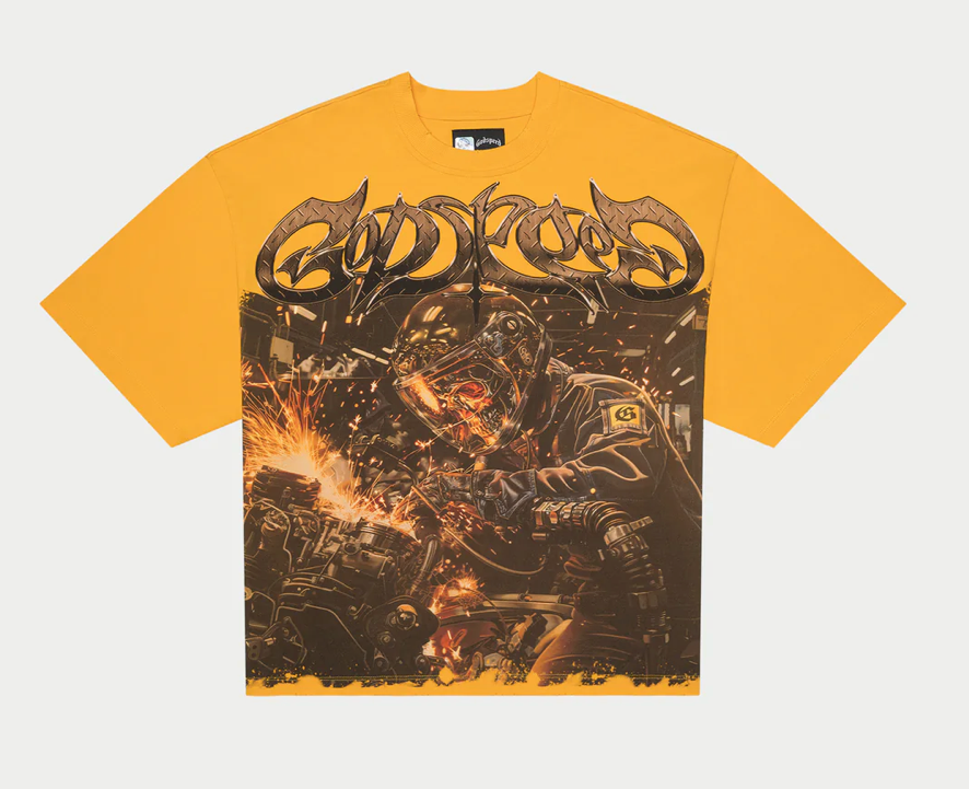 GODSPEED Steel Sharpens Steel (Yellow)