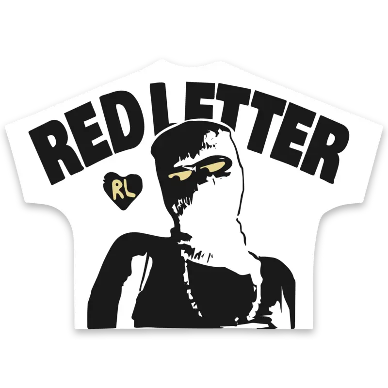 RED LETTERS FRED SHIESTY TEE WHITE/BLACK