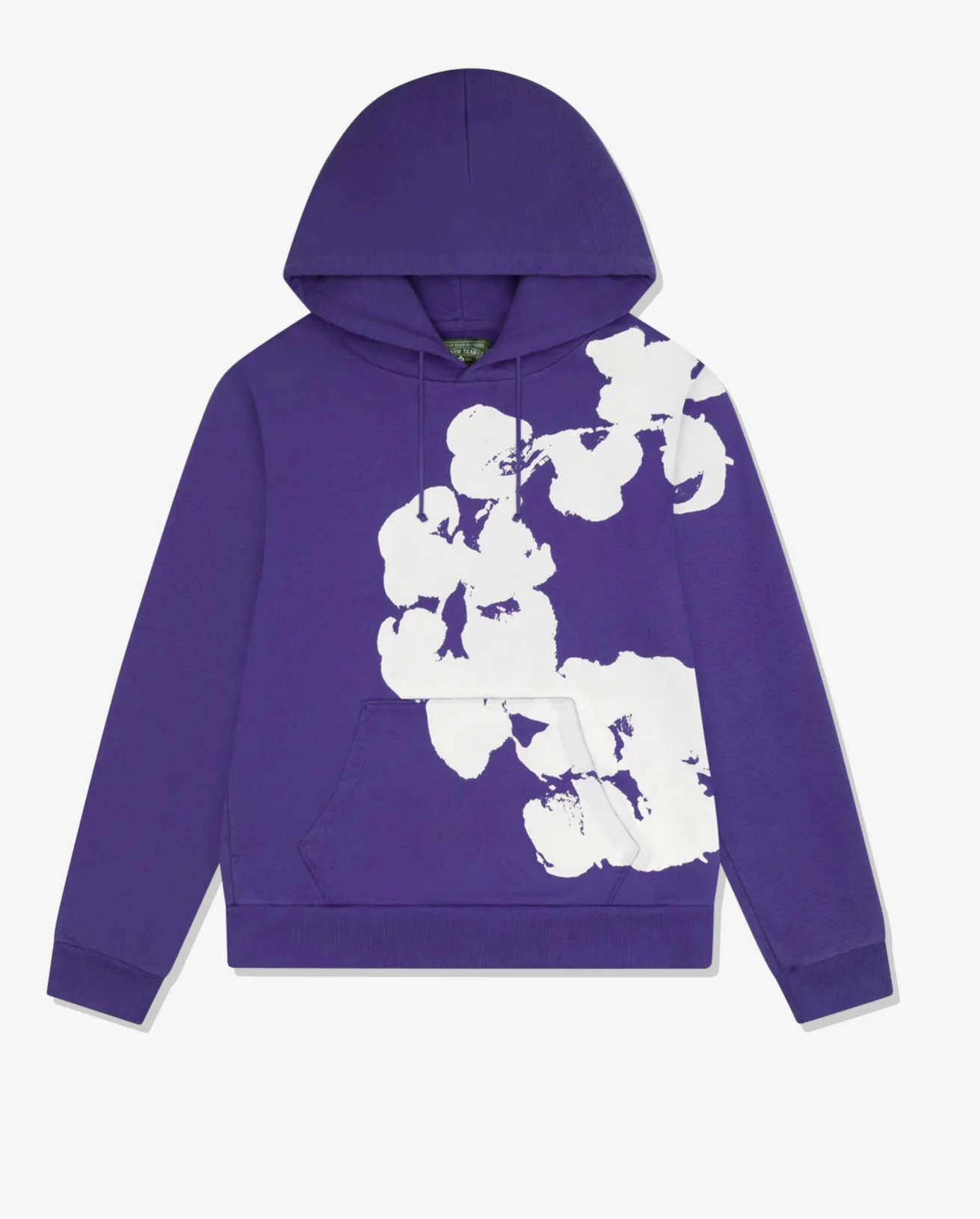 DENIM TEARS  Big Cotton Wreath Hoodie Purple