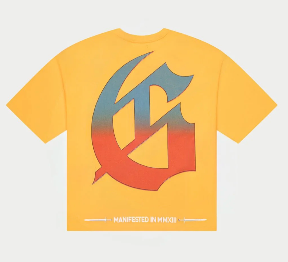 GODSPEED POOL PARTY TEE YELLOW WASH