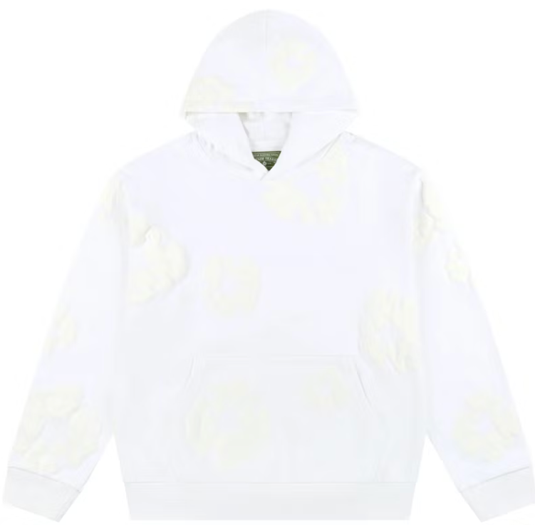 Denim Tears Mono Cotton Wreath Sweatshirt White