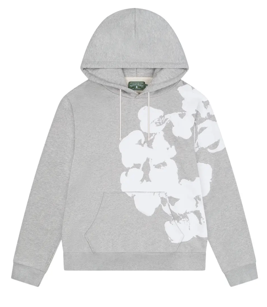 Denim Tears Big Cotton Wreath Sweatshirt 'Grey'