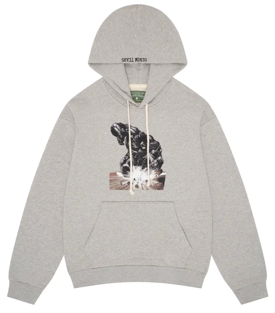 Denim Tears x Arthur Jafa LeRage Hoodie 'Heather Grey'