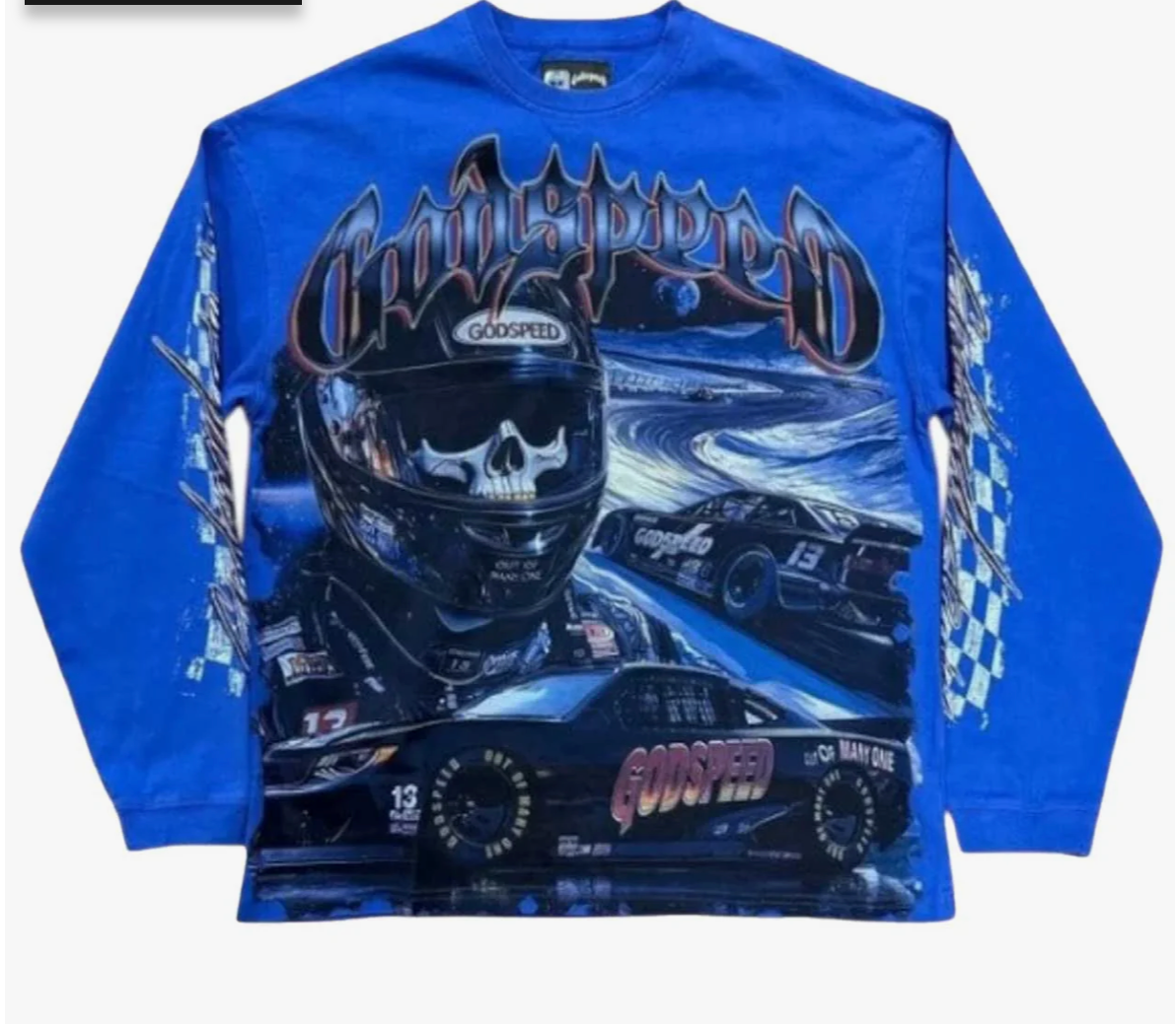 GODSPEED LE DERNIER L/S TEE BLUE