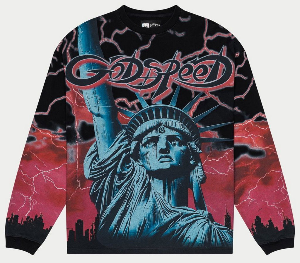 GODSPEED Morale LS T-shirt (Black Wash)