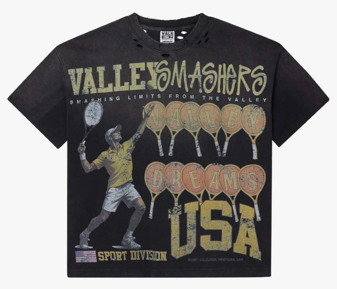 VALE FOREVER WIMBLEDON TEE BLACK