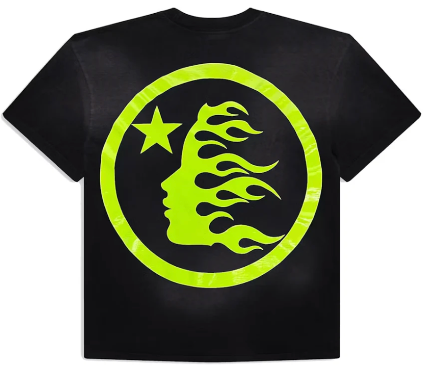 Hellstar Sports Core Logo Gel T-shirt Light Green