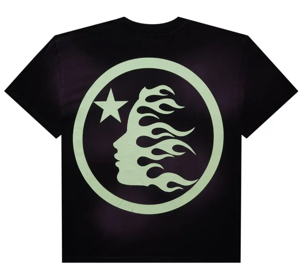 Hellstar Glow in the Dark Sports Logo T-Shirt 'Purple'