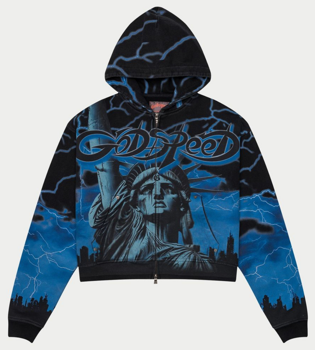GODSPEED Voltage Zip Hoodie (Blue) BOOM