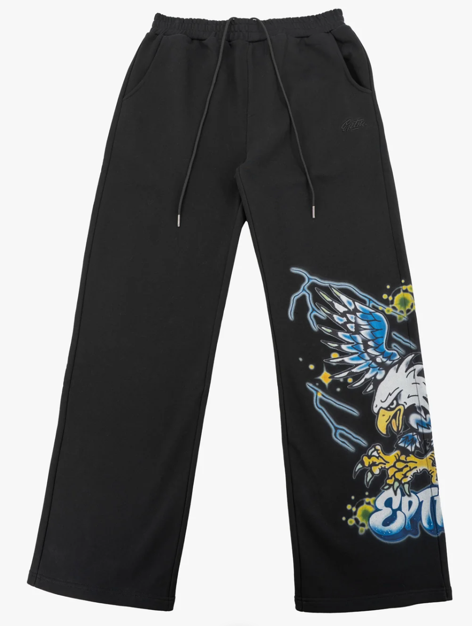 EPTM THUNDER EAGLE PANTS - BLACK
