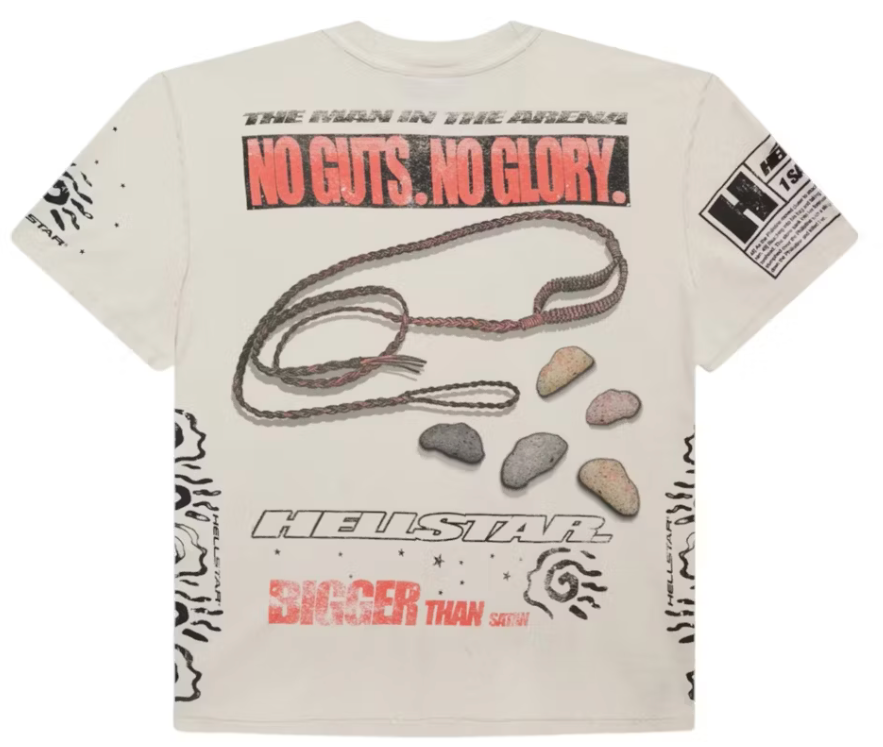 Hellstar Kill Your Goliath T-Shirt White