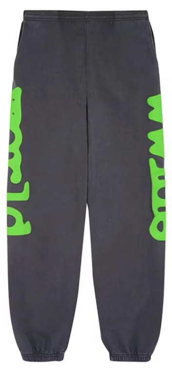 Sp5der Beluga Sweatpants Slate Grey/Green