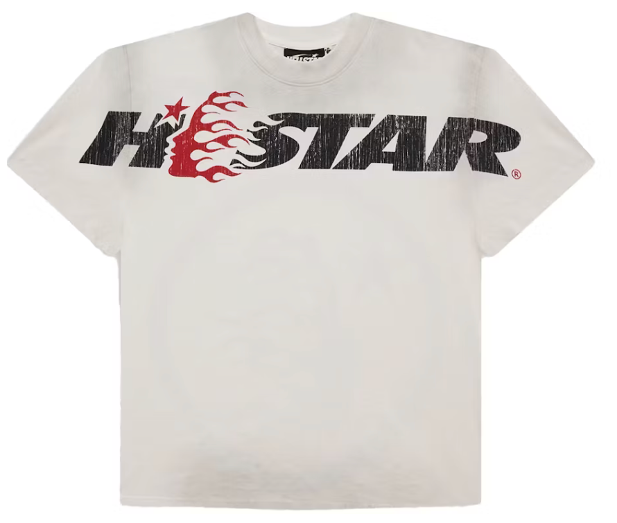 Hellstar Studios Cartoon Logo T-shirt Gray