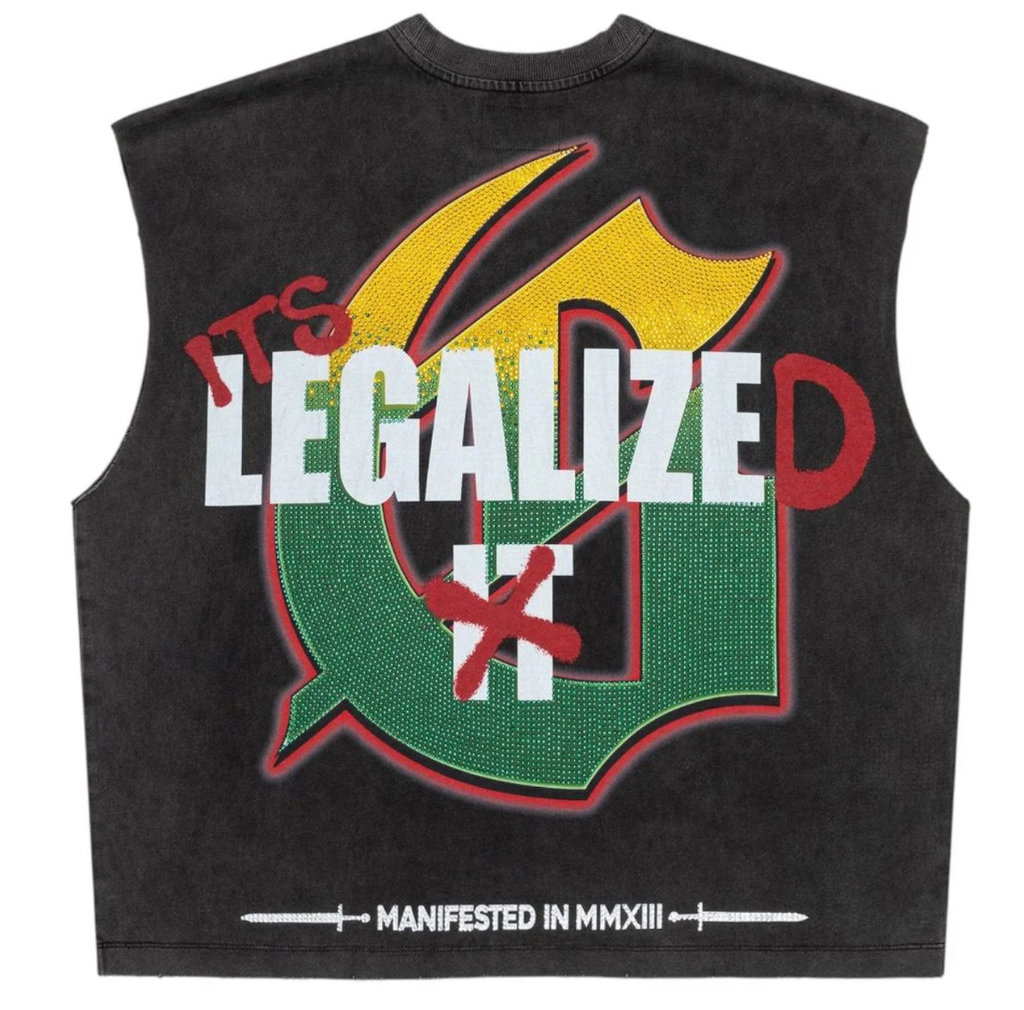 Godspeed 420 Indoor VVS Sleeveless T-Shirt Grey Wash