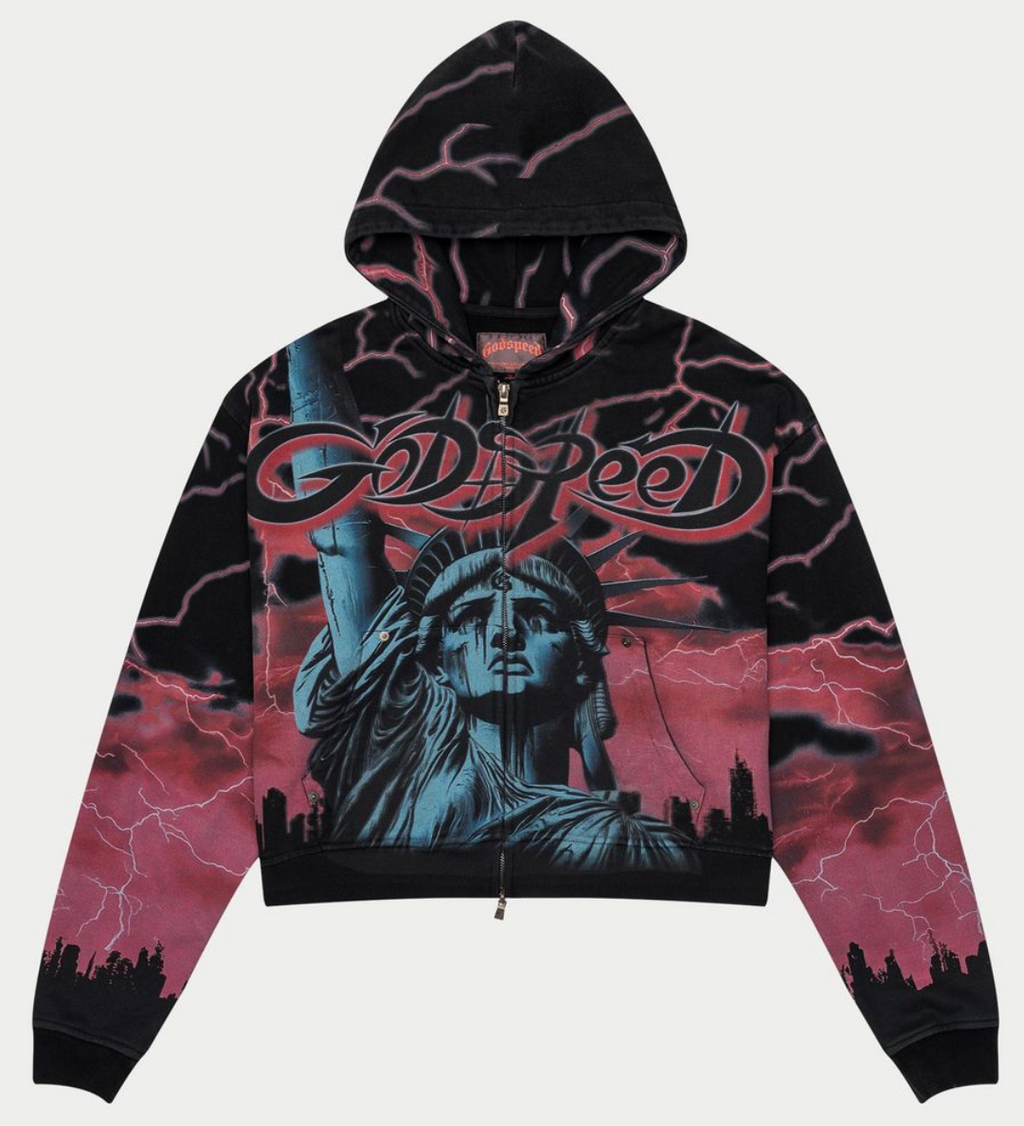 GODSPEED Voltage Zip Hoodie (Red) BOOM