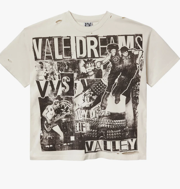 VALE FOREVER MOSHPIT TEE CREAM