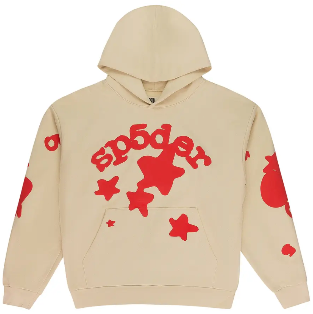 Sp5der Beluga Hoodie 'Cream'