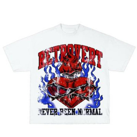 RETROVERT HEART THORN BLUE/RED