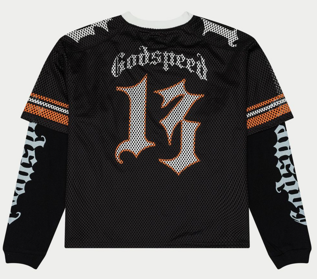 GODSPEED TD Layered Jersey (Black/Orange) BOOM