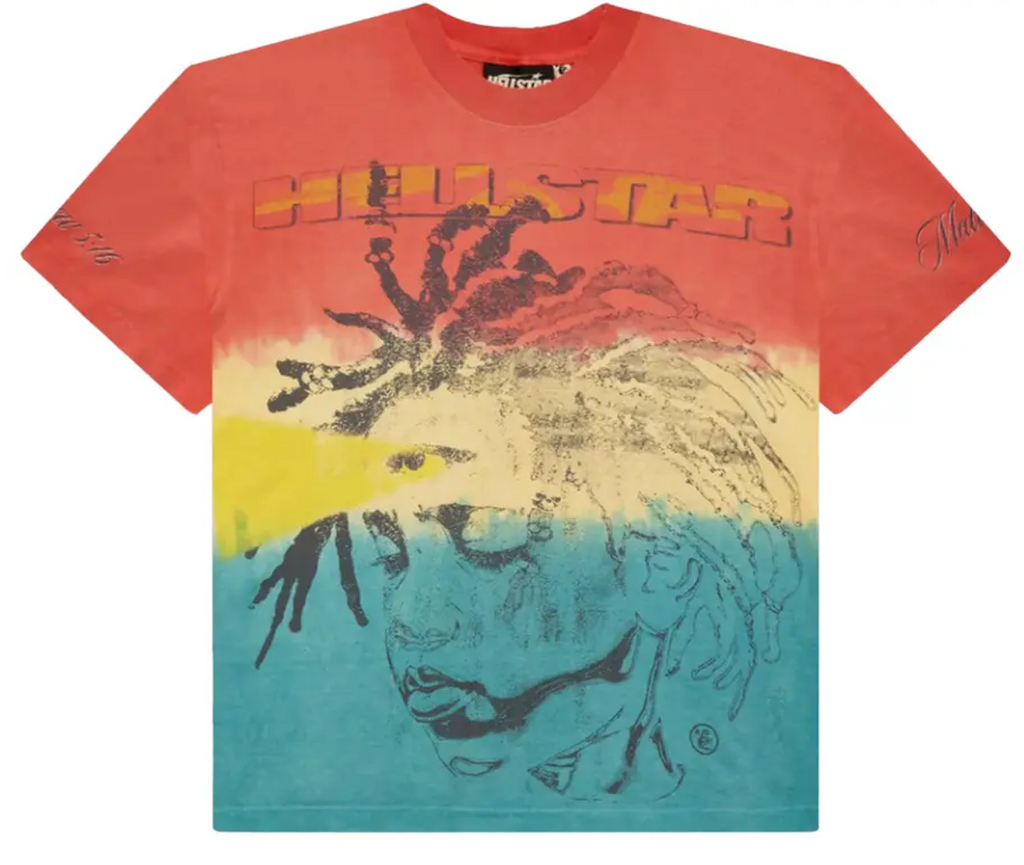 Hellstar Rasta T-Shirt 'Multicolor'