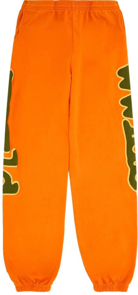 Sp5der Beluga Sweatpants 'Orange'