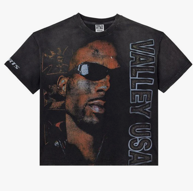 VALE FOREVER THE DOG TEE BLACK