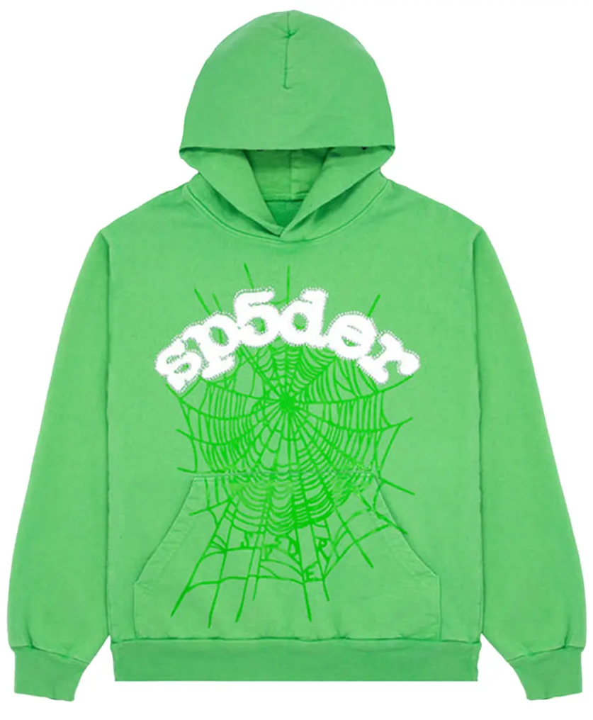 Sp5der Web Hoodie 'Slime Green'