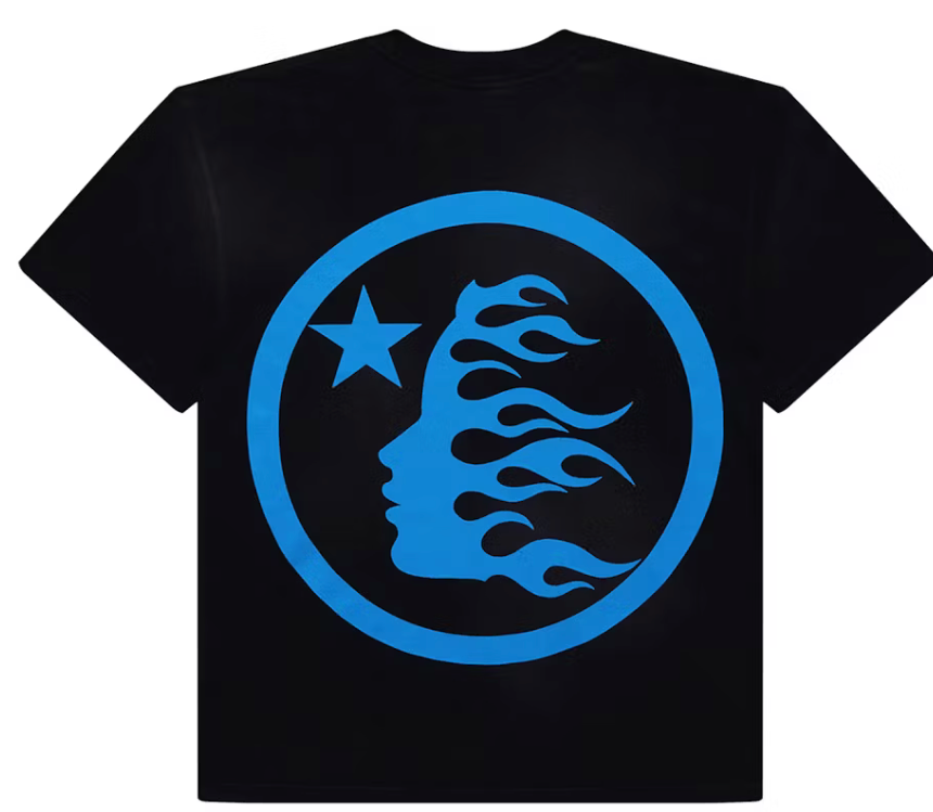 Hellstar Classic T-shirt (Regular Print) Black/Blue