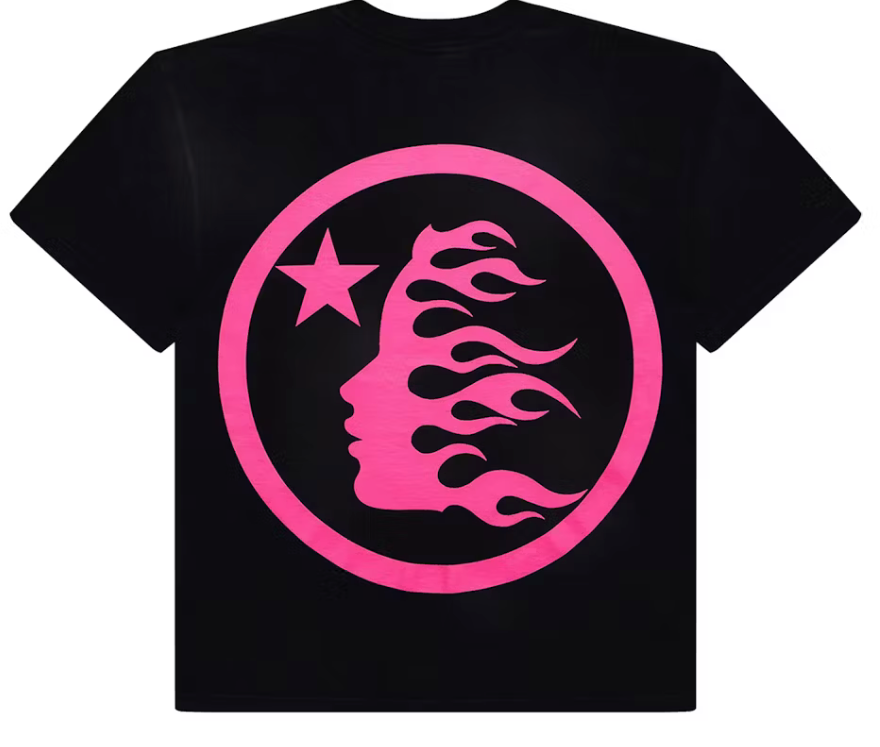 Hellstar Classic T-shirt (Gel Print) Black/Pink
