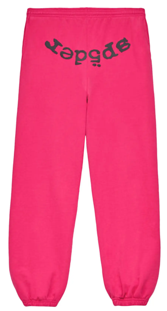 Sp5der Legacy Sweatpant 'Pink/Black'