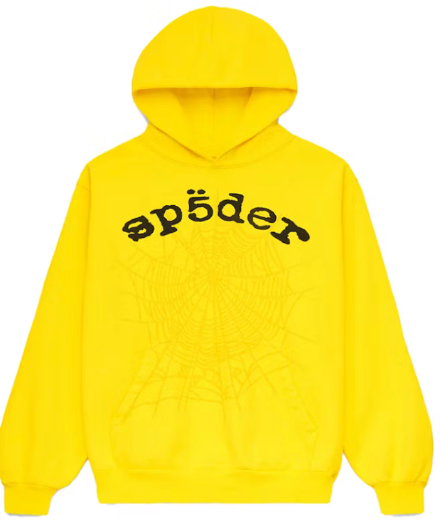 Sp5der Legacy Hoodie Yellow