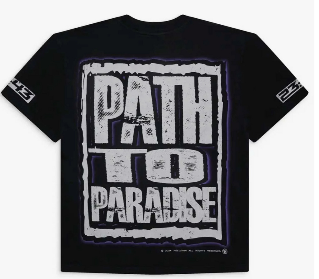 HELLSTAR HALLOWEEN JESUS P2P TEE BLACK