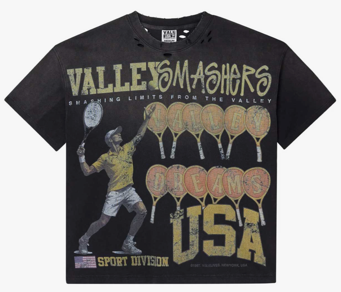 VALE FOREVER WIMBLEDON TEE BLACK