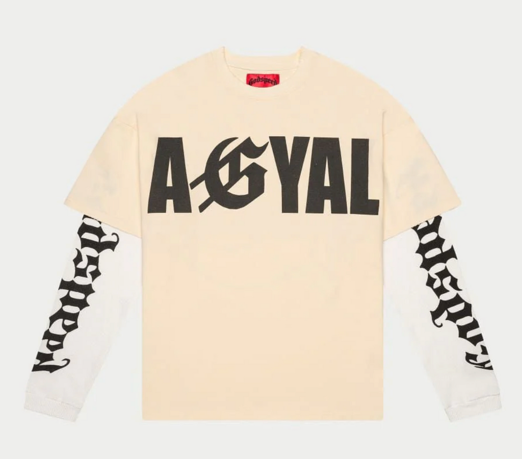 Godspeed AGYAL Layered T-Shirt (Bone) (Agyal-Layered-T-Shirt-Bone)