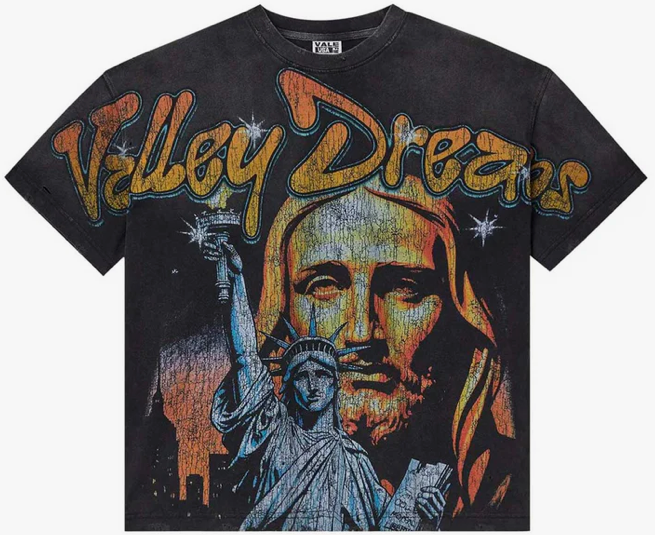 VALE FOREVER GOD CITY TEE BLACK