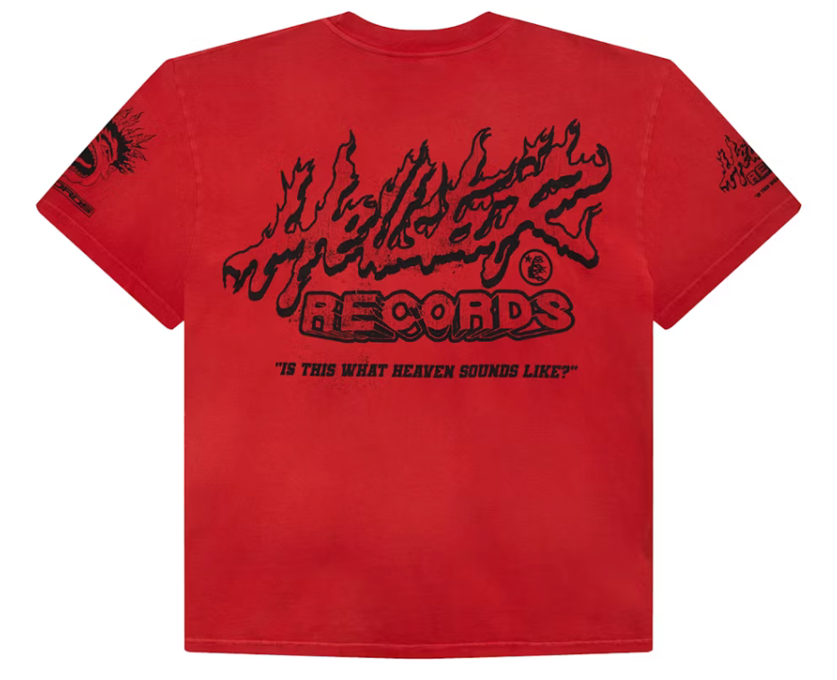 Hellstar Records T-Shirt Red
