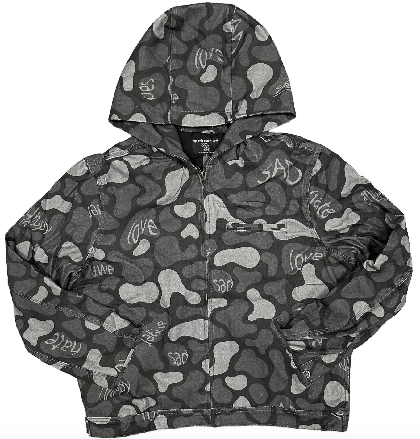 MIXED EMOTION Black ‘Carpenter’ Jacket