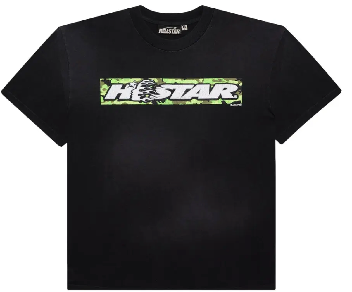 Hellstar Box Logo T-Shirt 'Black'