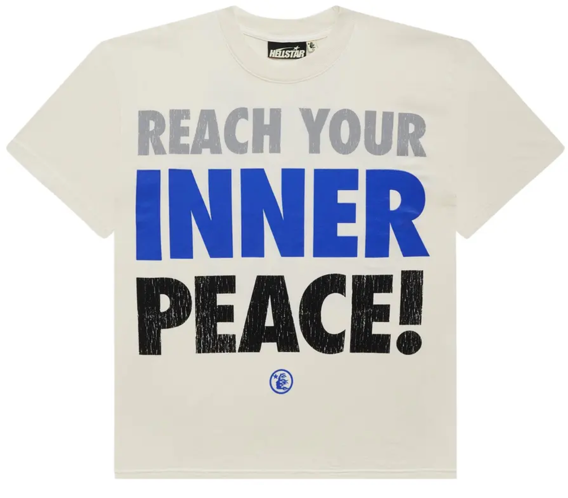 Hellstar Inner Peace T-Shirt 'White'