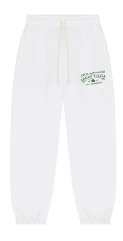 Denim Tears ADG Sweatpants White