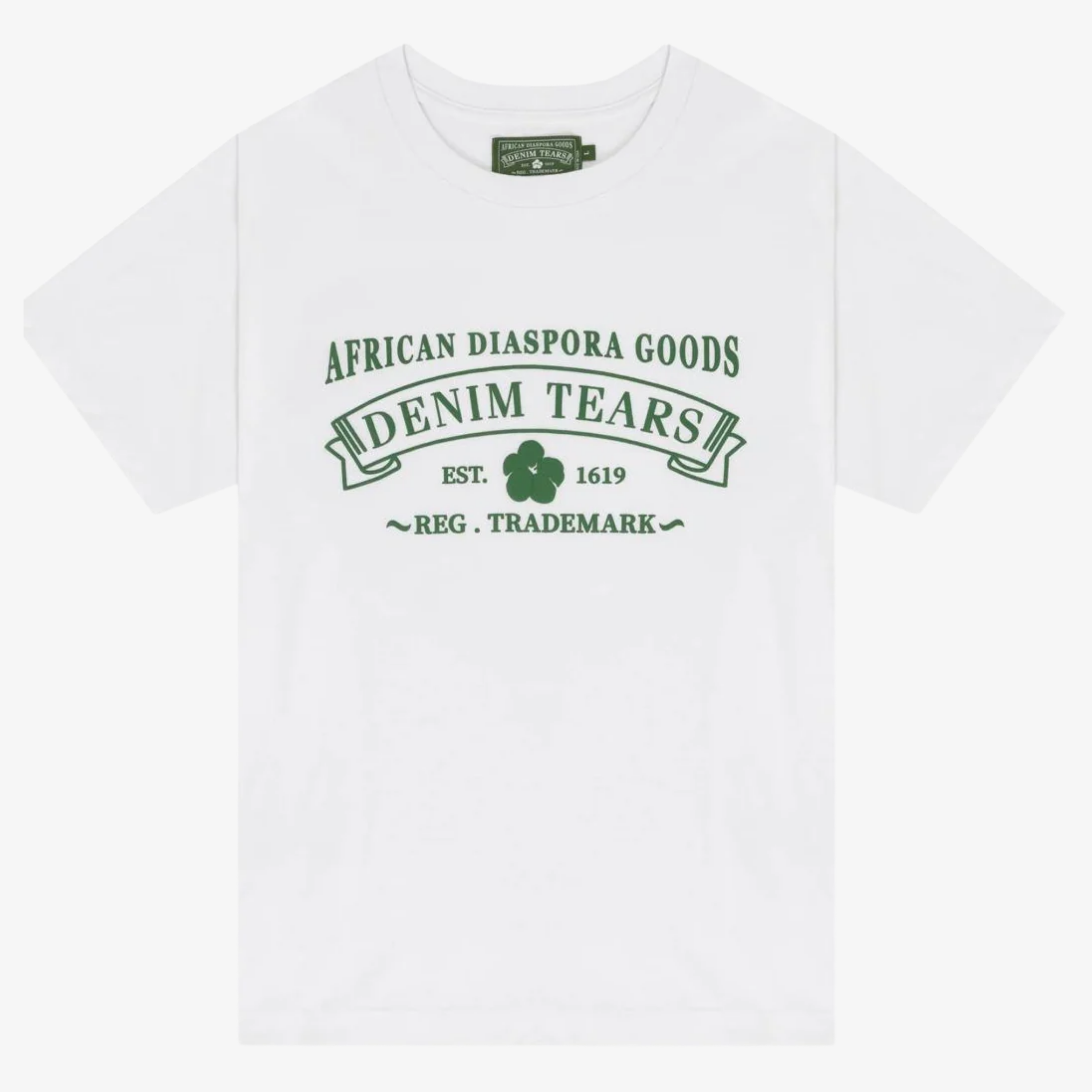 Denim Tears Tee ADG white