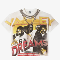 VALE FOREVER GOLDEN CHAMBERS BLING TEE WHITE