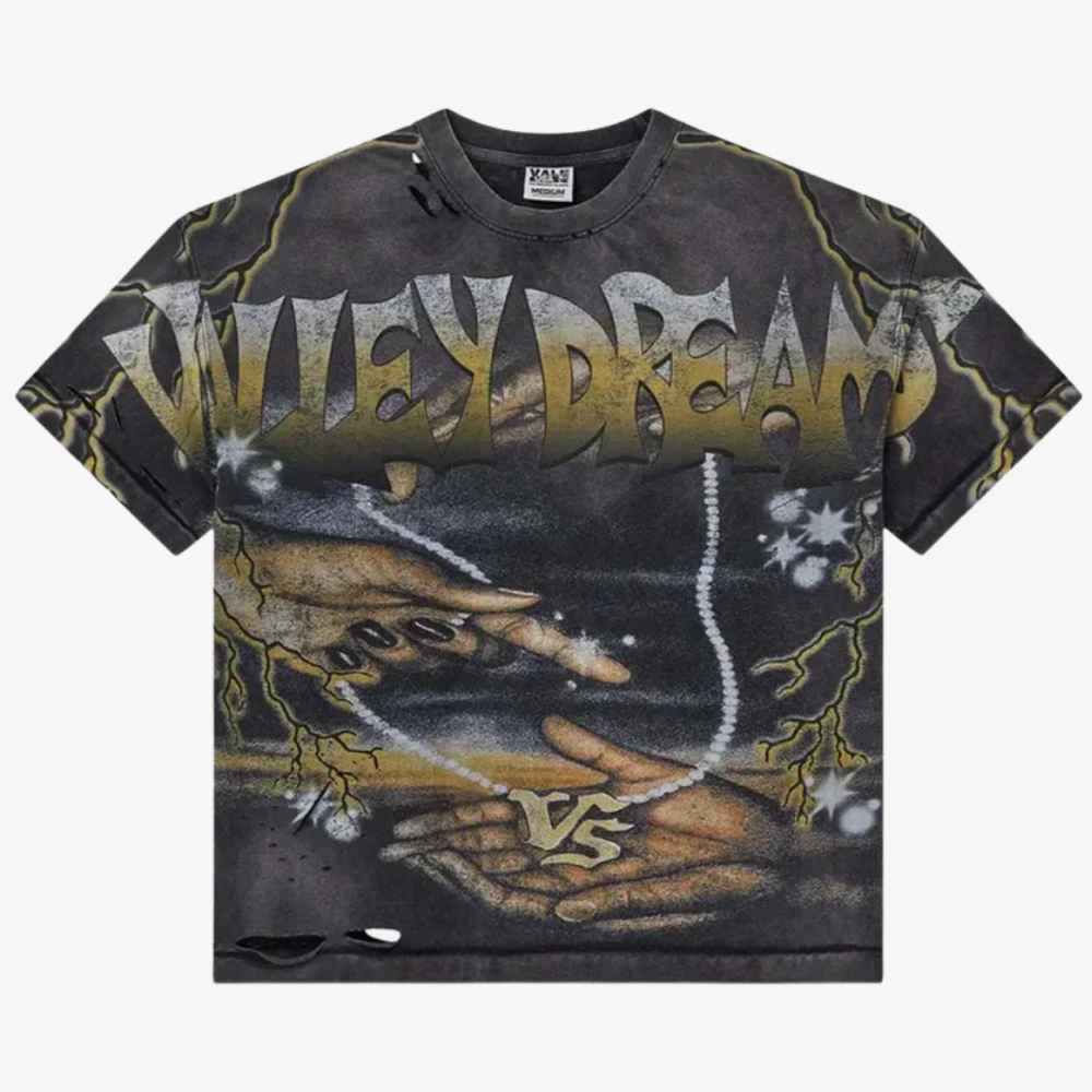 VALE FOREVER HANDS OF GOD TEE GREY