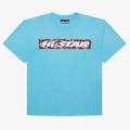 Hellstar Box Logo T-Shirt Blue