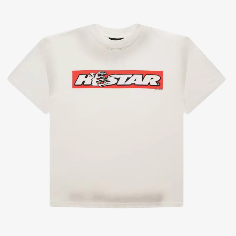 Hellstar Box Logo T-Shirt Red