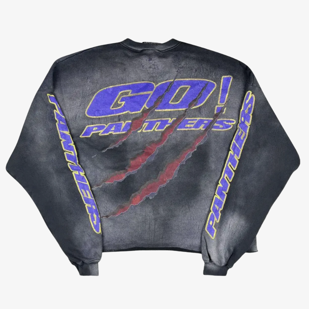 Hellstar Paradise City Panthers Crewneck 'Black'