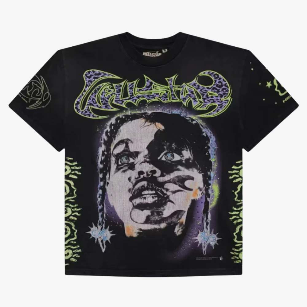 Hellstar Amen T-Shirt Black